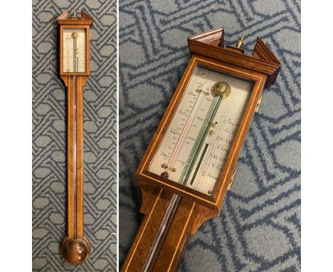 INLAID STICK BAROMETER