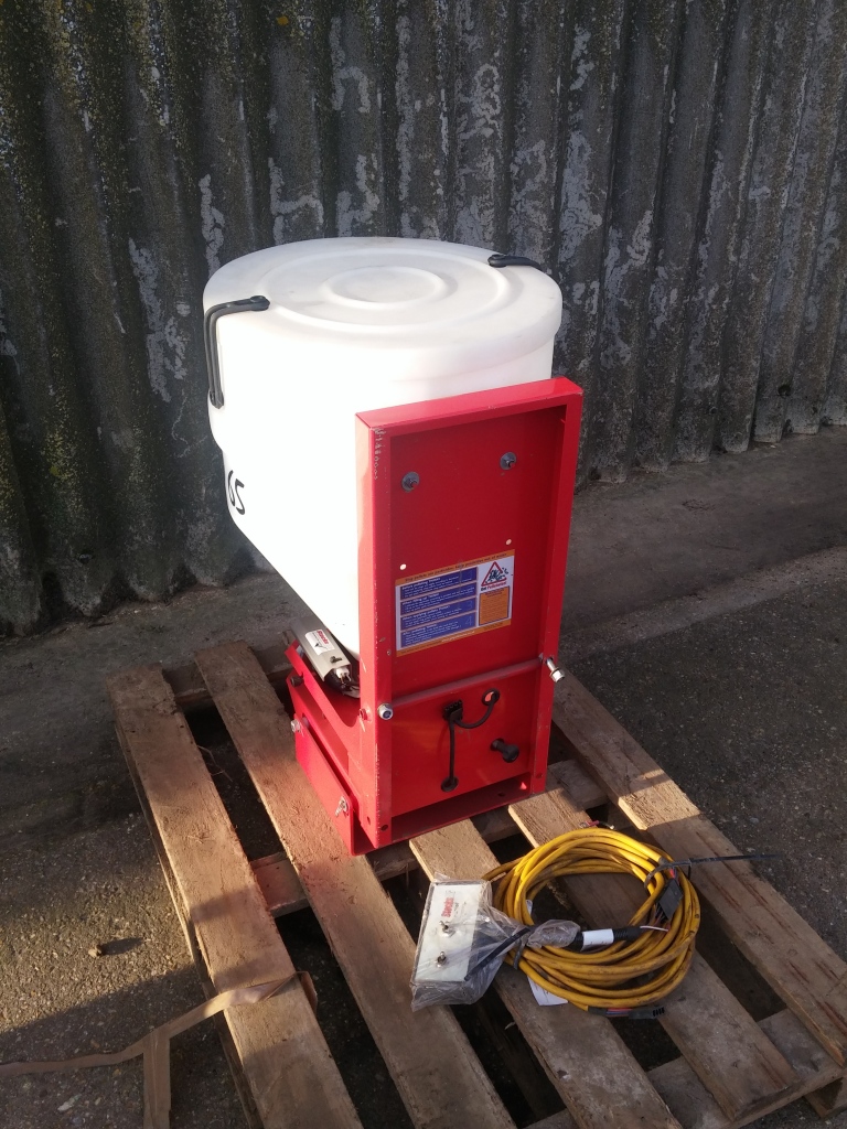 Stocks Pro 65 23m slug pelleter/ seed broadcaster 65 litre capacity