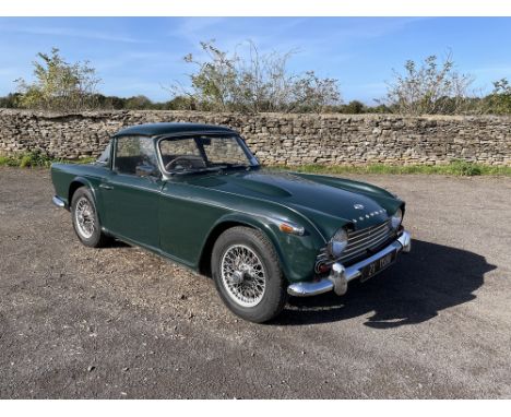 10371967 Triumph TR4AReg. no. ZV11988Chassis no. CTC77558DEngine no. CT77545ETransmission: ManualMileage: 69,862Built in Triu