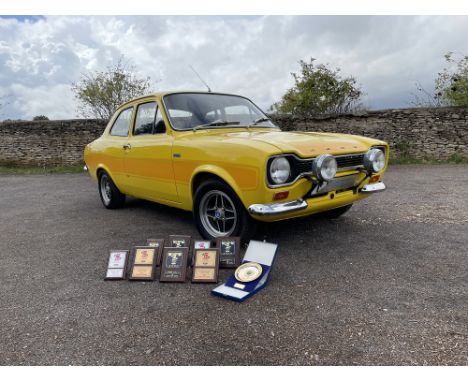 10101974 Ford Escort MkI RS2000Reg. no. TJS 184MChassis no. BFATPJ 00176Engine no. PJ00176 (According to log book)Mileage: 70