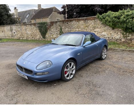 10132003 Maserati 4200 Spyder ProjectReg. no. HX53 MZTChassis no. ZAMBB18C 000011190Engine no. M132 078174Transmission: Autom