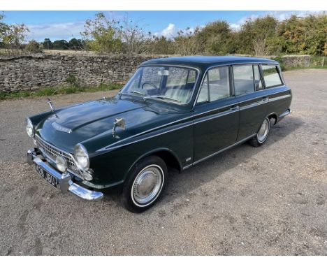 10301964 Ford Cortina EstateReg. no. 428 JBUChassis no. Z87D1662340Engine no. 113E.347796Transmission: ManualMileage: 16,500 