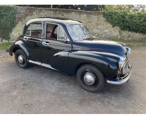 10391954 Morris Minor 1000Reg. no. 270 XVWChassis no. FAA11/296545Engine no. 8G9RM27898Transmission: ManualThe Morris Minor w