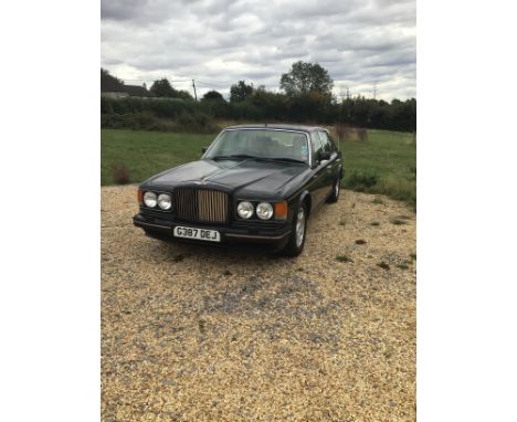 10281990 Bentley Turbo RReg. no. G387 DEJChassis no. SCBZR04AXLCH32631Engine no. t.b.a.Transmission: AutomaticMileage: 75,000