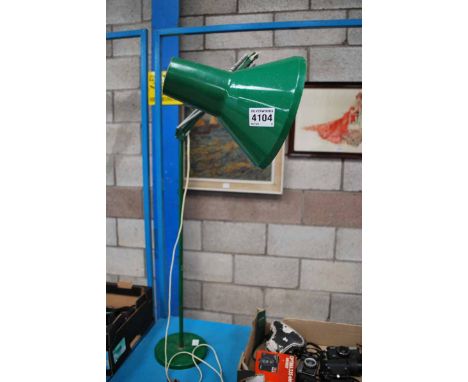 TALL TUBULAR STEEL ANGLEPOISE READING LAMP 