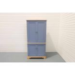 2 Door Cabinet With Adjustable Shelf & Spice Racks Fitted to Inside of Doors on 2 Door Cabinet.