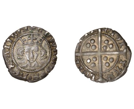 Edward III (1327-1377), Pre-Treaty period, Penny, class E, mm. cross 2, stops on obv., unbarred ns both sides, r with forked 
