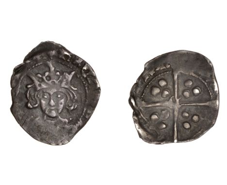 Richard III (1483-1485), Penny, Durham, Bp Sherwood, mm. lis on obv. only, s on breast, reversed d in centre of rev., 0.62g/1