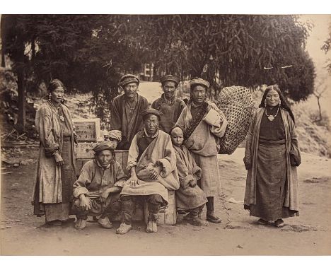 A large collection of 19th century photography of India (mostly), Burma, Egypt and Malta, 54 albumen prints in total, various