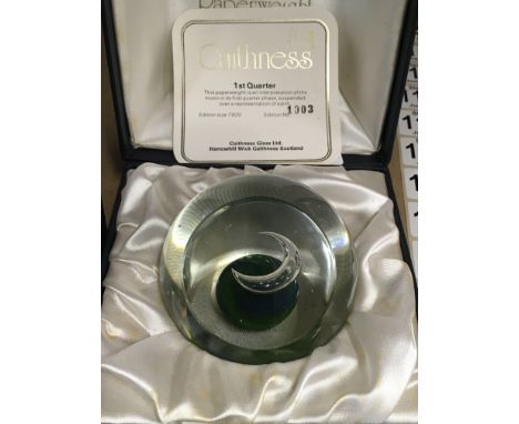 A Collection of seven paperweights including Caithness, Perthshire and white friars .