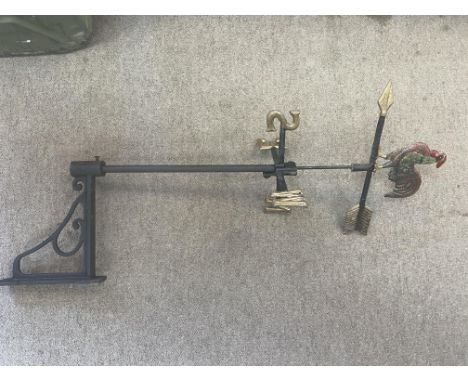 A vintage weather vane