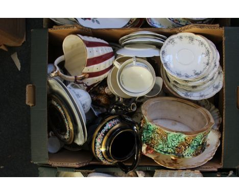 A mixed quantity of ceramics, including Spode and Royal Albert (4 boxes)