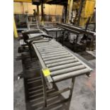 Approx. 80' of 16" roller conveyors