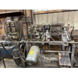Dependable model 200fa shell core machine s/n 220 with gas panel