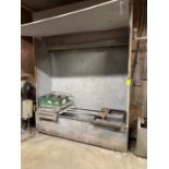 metalizing spray booth