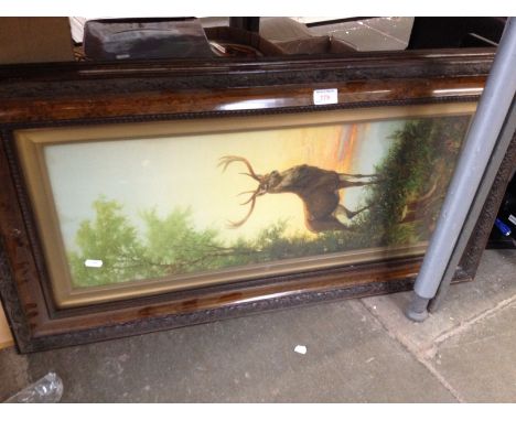 Pair stag  prints. L90cm rto