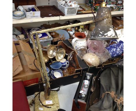 A Herbert Terry & Sons anglepoise lamp. RTO