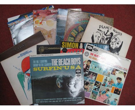 US Interest - a collection of LP's to include The Beach Boys 'Surfin USA', and 'All Summer Long' (both Rainbow Capitol labels