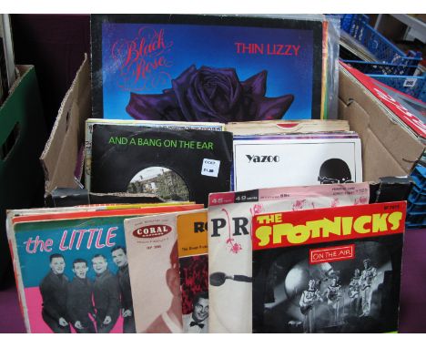 A Collection of LP's, to include Thin Lizzy, The Grassroots, Bob Dylan, Bob Marley. Bee Gees, Dusty Springfield, Bobbie Gentr