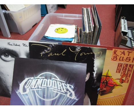 A Collection of LP's,  Roxy Music, Kate Bush, ELO, Paul Young, Billy Joel, Michael Jackson etc, and over 120 45's - Jimmy Cli