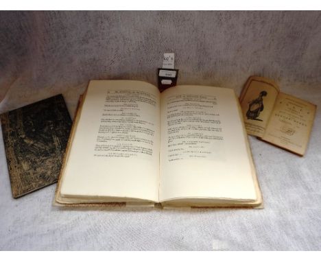 JOHN GAY: 'Polly, An Opera, Bells Edition', London 1777 and R B Sheradan 'The School for Scandal', Shakespeare Head Press, 19