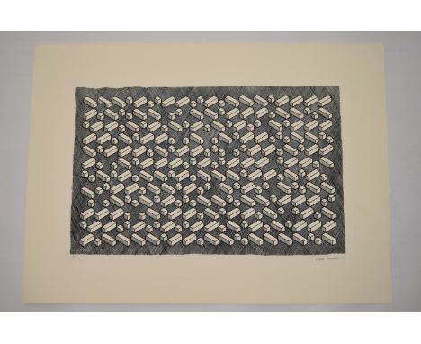 TREVOR FRANKLAND (British 1931-2011). Etching. Edition of 75 copies. This one is 37/75 and printed on high quality heavy pape