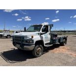 2005 GMC C5500 4X4 WINCH TRUCK P/B DURAMAX DIESEL ENGINE, AUTOMATIC TRANSMISSION, 7K FRONT AXLE,