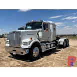 2015 WESTERN STAR 4900 T/A SLEEPER VACUUM TRUCK ODOMETER READS 11651 MILES, METER READS 14889 HOURS,