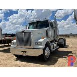 2014 WESTERN STAR 4900 T/A SLEEPER HAUL TRUCK ODOMETER READS 354791 MILES, VIN/SN: