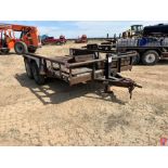 2006 APACHE 12' X 7' T/A BUMPER PULL TRAILER VIN/SN: 4XV3B12226D102953, W/ 7.50-16ST TIRES 15599