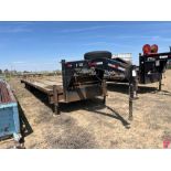 2006 TEMCO 34' X 8' T/A GOOSENECK TRAILER VIN/SN: 1T9G683416M737293, W/ WARN M15000 ELECTRIC