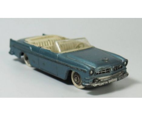 French Dinky 24a Chrysler New Yorker in light metallic blue