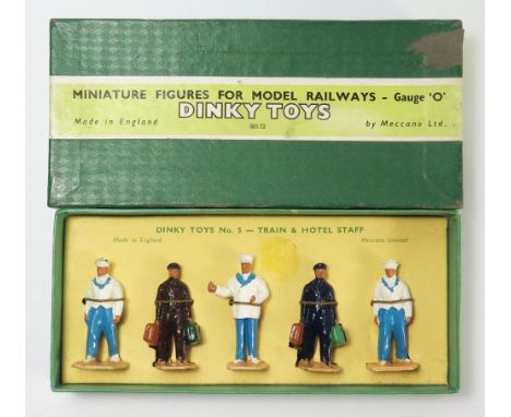 Dinky 005 Train and Hotel Staff, boxed