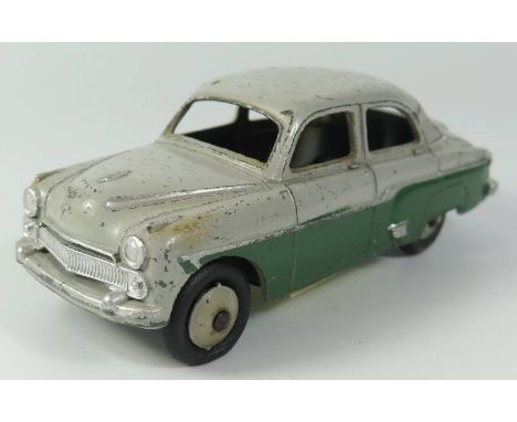 Dinky 164 Vauxhall Cresta in green lower and grey upper and hubs