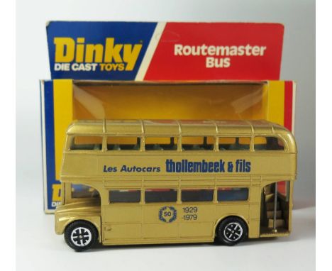 Dinky 289 Routemaster Bus THOLLEMBEEK & FILS, boxed