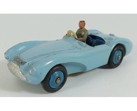 Dinky 104 Aston Martin DB3S in light blue