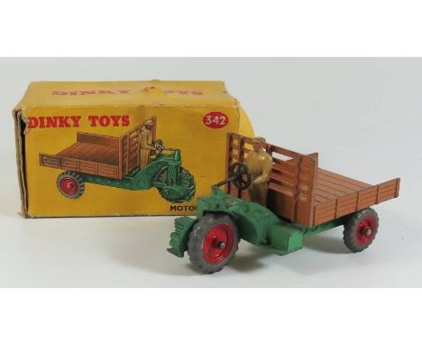 Dinky 342 Moto-Cart in light green with tan back, boxed