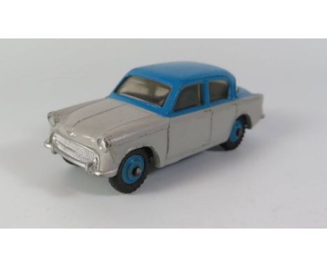 Dinky 175 Hillman Minx in grey lower with blue upper