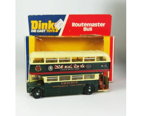 Dinky 289 Routemaster Bus MIDLAND BANK, boxed