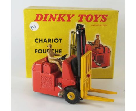 French Dinky 597 Coventry Climax Fork Lift Truck, boxed
