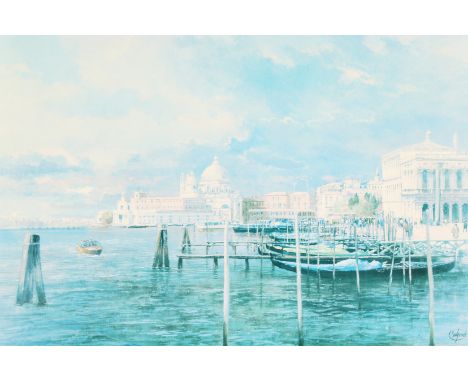 Clive Madgwick R.B.A. (1934-2005)  Venice , print, signed in pencil, numbered 2/500, 15  x  9.75".