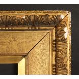 A 19th century Watts frame, rebate size 30 x 50 , 76cm x 127cm.