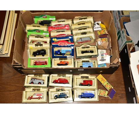 COLLECTORS MODEL CARS to include examples by 'Days Gone', 'Pepsi Cola' and 7up, all produced by Lledo, together with County P