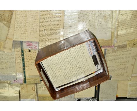 EPHEMERA, a superbly presented Social &amp; Postal History archive consisting of letters and envelopes dating from 1830 to 18