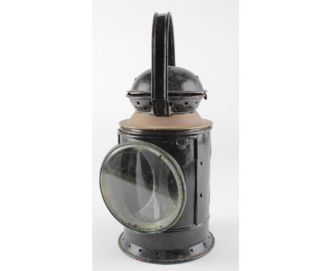 Railway interest. A railway lamp, height 30cm approx.