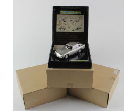 Scalextric. Three boxed James Bond limited edition Scalextric models, comprising Goldfinger (C3091A, ltd. ed. 269/6500); Casi