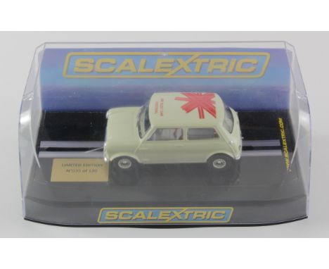 Scalextric Mini UK Slot Car Festival limited edition model, contained in original box, limited edition 39/120 (Rare)