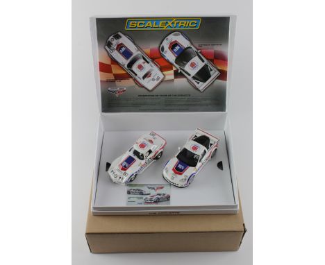 Scalextric Corvette limited edition box set (C3368A), 'Celebrating 60 Years of Corvette', contained in original presentation 