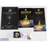 2010 Ryder Cup golf tournament collection (7) played at Celtic Manor, won by the successful European