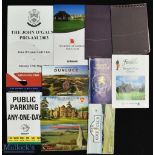 Collection of Various Golf Course Planners, Scorecards and Other Ephemera (11) to include The